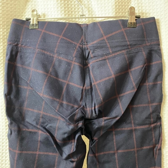 LOFT Petite Plaid Ponte Leggings - Picture 7 of 7